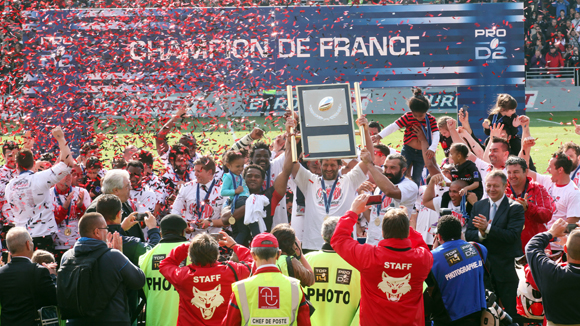 Le sacre du LOU Rugby. Adieu ProD2, Top14 nous voilà!