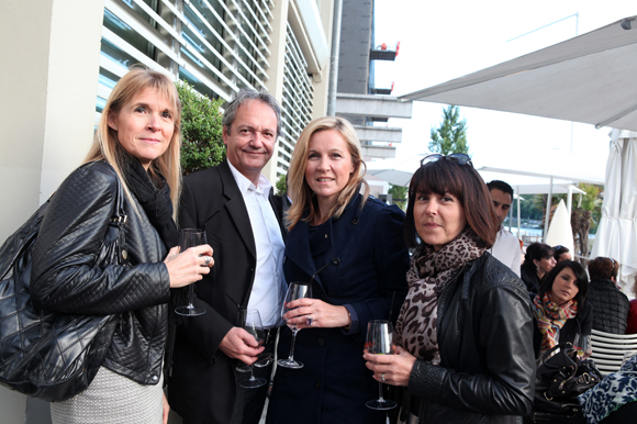 10.Florence Enjalbert (Dalkia), Pascal Adreit (PGC), Catherine Roustit, architecte d’intérieure et Béatrice Viguier (Expectra) 