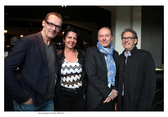 12. Sébastien Chaudat (Be Unlimited) et Nathalie Romer, Yves Rioton-Lafarge (Séminaires Business) et Bernard Buffard (La Sphère des Possibles) 