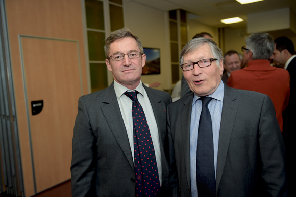 14. Jean-Christophe Barbon et Jean-Jacques David, conseiller général du Rhône