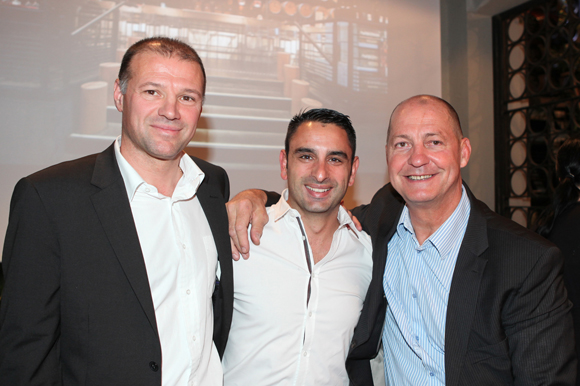 18. Guy Cartellier (Taittinger), Eric Macri, directeur du Selcius et Alain Lorieux (Taittinger) 