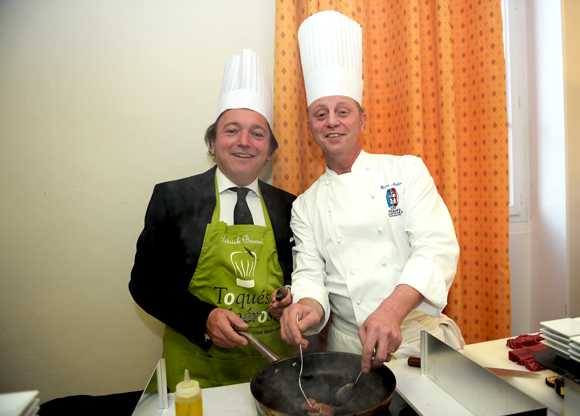 19. Patrick Boccard et le chef Pierre Molin