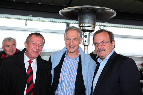21. Alain Bonmartin, président de l’Université Claude Bernard Lyon 1, Bernard Fialaire, vice-président du conseil Général et et Jean-François Carenco, préfet de région