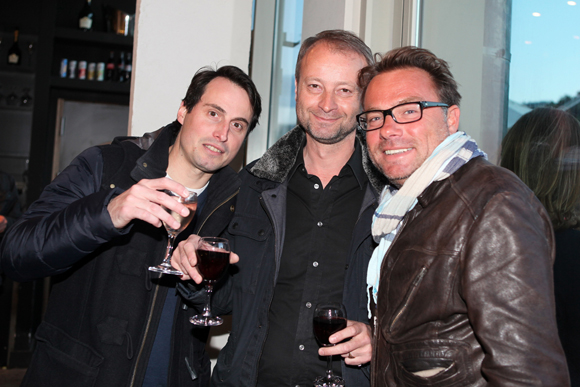 32. Franck Girardet (Invefi), Marco (Lyon People) et Pierre Yves Gas (Proxi’Com)