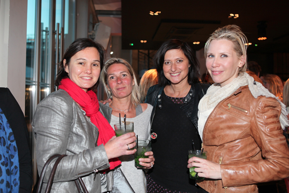 33. Sandrine Chausson (Meubles Raphael), Julie Charbon, artiste peintre, Séverine Eberhardt (Welcome Lyon) et Armelle Chichery