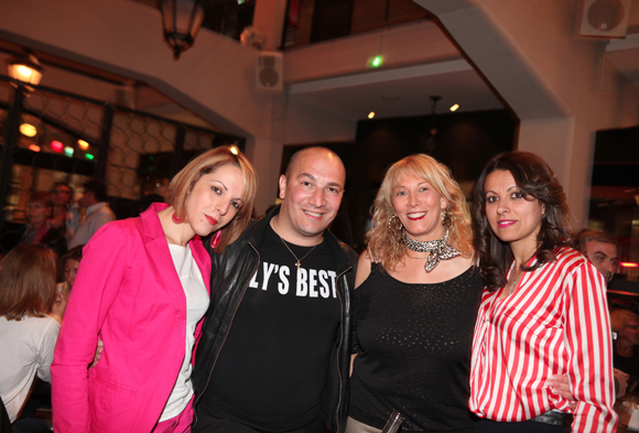 54. Linda Bouazza, Fabio Angelini, Suella Fedlaoui (Lyon Visa) et Fatia Chanelet, comédienne 