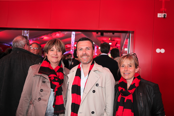 7. Véronique Cortinovis, Nicolas Chouteau (Mase) et Sylvie Fuz (Eiffage)