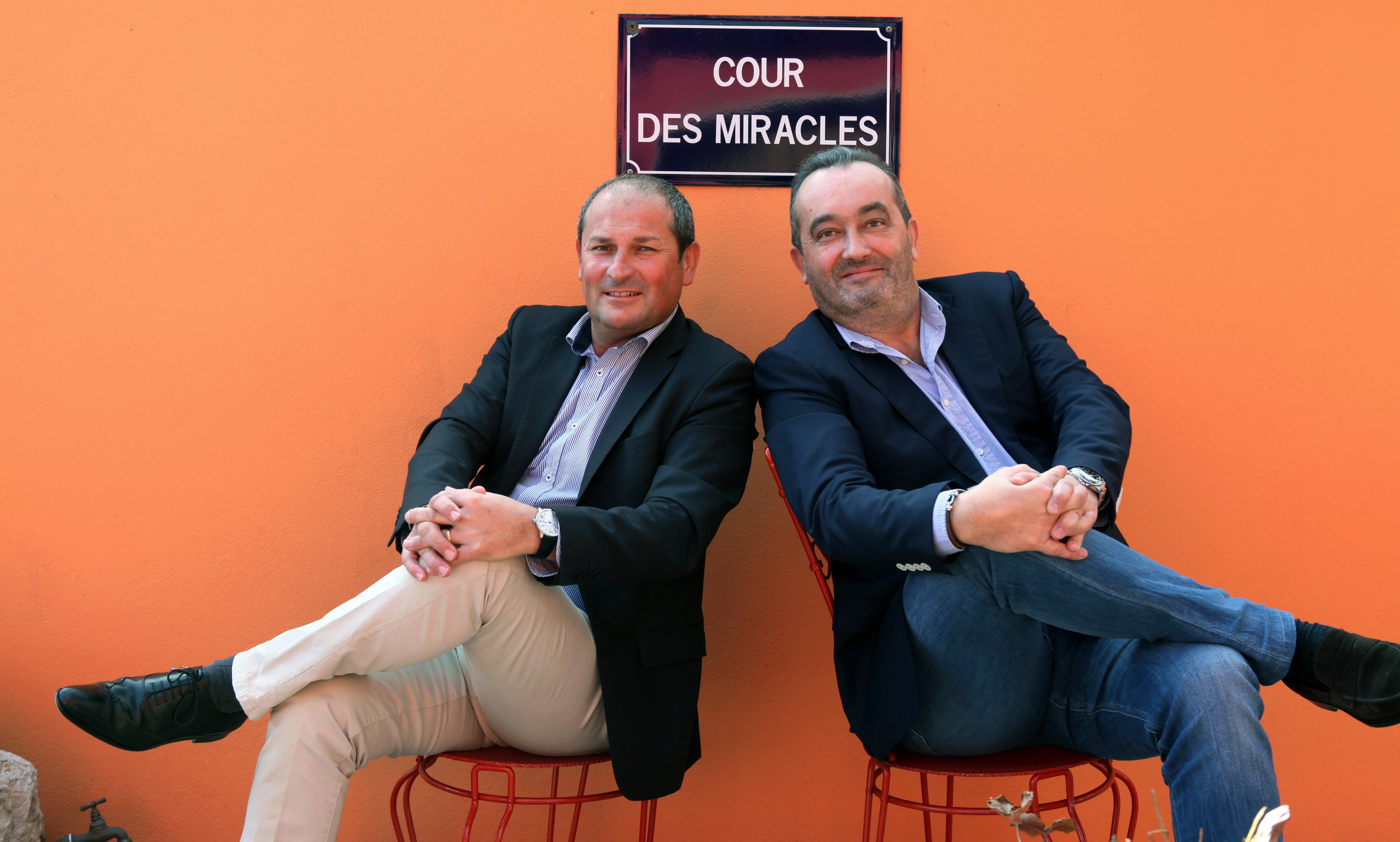 Pierre Nallet et Laurent Nurier. AnaHome Immobilier, un toit pour deux !