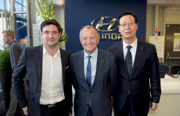 Central Motor Lyon. Inauguration du showroom Hyundai