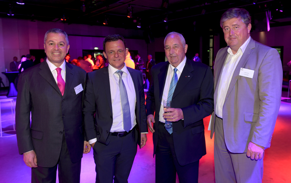 10. Philippe Guerand (Sier), Laurent Fiard, président du Medef Lyon-Rhône, Jean-Paul Mauduy, président de la CRCI et Benoit Soury (La Vie Claire)