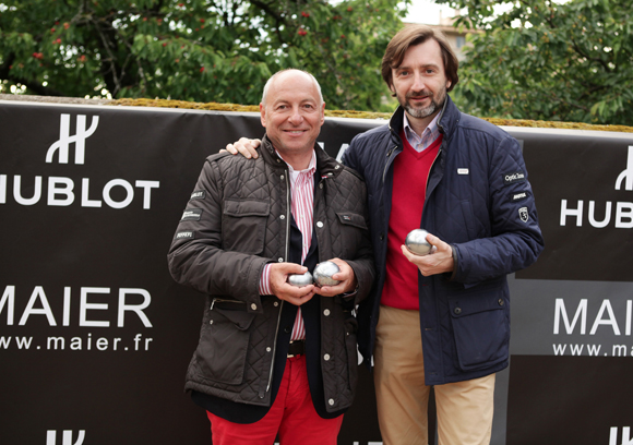 1. L’horloger Jean-Louis Maier et Benoit Lecigne (Hublot)