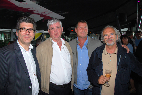 13. Pascal Bertolini (SCOB), Alain Rolle (Rolle), Eric Bernardi (UTPE), et Pierre Fradin (Huissier)