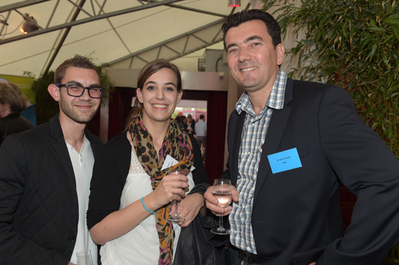 13. Alexandre Antolinos, Julie Margerit (Confiance Immobilier) et Sylvain Augier (SAE)