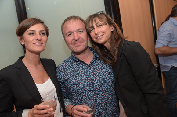 15. Sophie Martinez (Frisson Lingerie), Olivier Jalicot et Marion Jolivet (Derma-Concept)