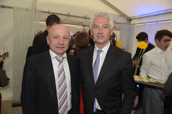 17. Jean-Claude Lassalle (Progrès) et Jean-Pierre Levayer (Banque Populaire)