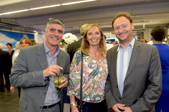 17. Jean-Marie Gantes (Central Auto), Katherine (Next Habitat) et son époux Emmanuel Bruny (Central Auto)