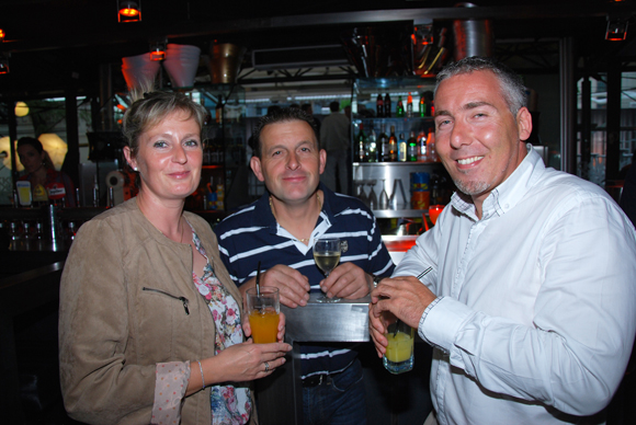 18. Nathalie Fernandes (Serrurerie), François Fernandes et Jean-Marie Dumont (Crédit Agricole Immo)