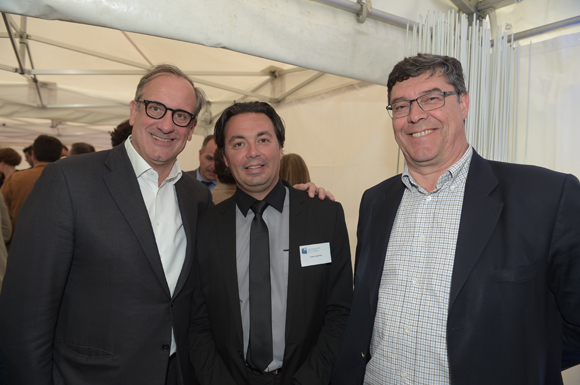 19. Philippe Florentin (Bieh), Cédric Daneyrol (Banque Populaire) et Bruno Metzle (Zinc Zinc)