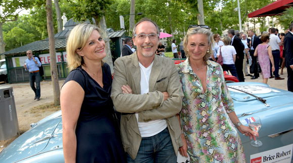 19. Céline Melon (Arty l’amour de l’art), Laurent Musy (Financière LM) et Valérie Melon (Brice Robert)