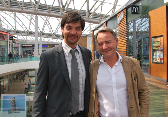 2. Jérémy Desprets, Directeur de Confluence et le chef Jean-Christophe Ansannay (Auberge de l’Isle)