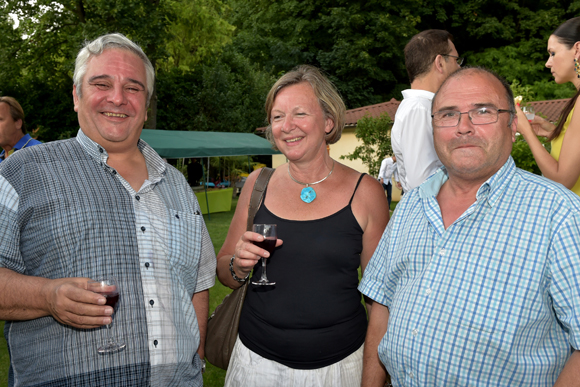 2. Bertrand Cohendet (Agarta), Sabine de Closmadeuc et Cacio Peixoto (Déco granite)