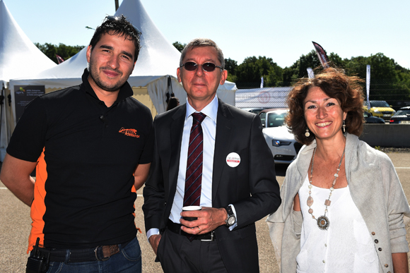 2. David Raffin (Actua), Alain Blouzard (Groupe Delorme) et Dominique Nauche (TNT)