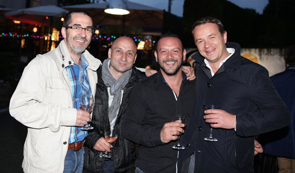 23. Alain, Gilles Arakelian (Option Impression), David Lima (Le Bliss) et Gilles Vivier-Merle (Alpes nettoyage) 