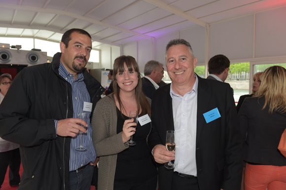 23. Sylvain Bault, Clémence Giraud (Vinci immobilier) et Philippe Neri (Servigaz)