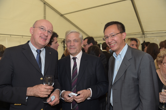 25. Marc Giroud (Patricola), Henri Brunet-Lecomte (Logivin) et Sébastien Bonte (Angelor)