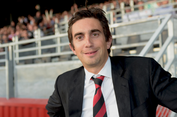 32. Yann Roubert, président du LOU Rugby