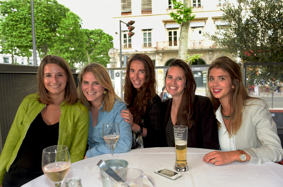 3. Lauren, Priscillia, Lucie, Charlotte et Maïlys