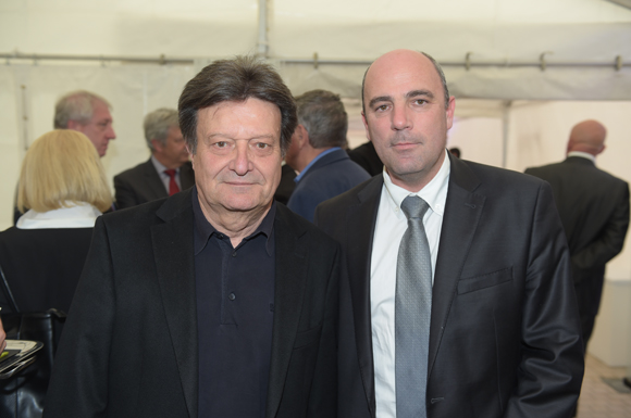 4. Bernard Peillon (ESI) et Laurent Gerentes (Banque Populaire)