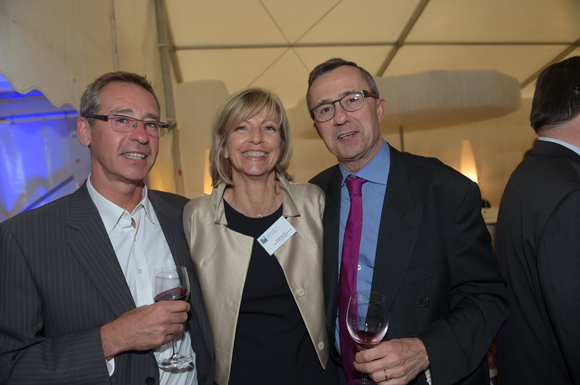 43. Guy Revillet (Vibook), Ghislaine Loze (Banque Populaire) et le docteur Christian Tachon