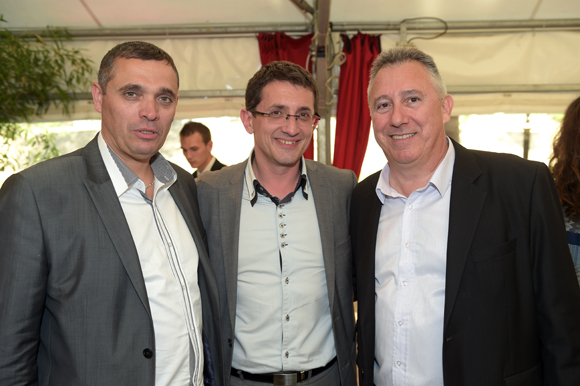 46. Pierre Tissot (Servigaz), Romuald Fanelli (SLCI) et Philippe Neri (Servigaz)