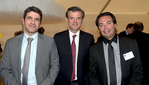 46. Thierry Turpin, Jacques Maureau et Cédric Daneyrol (Banque Populaire)