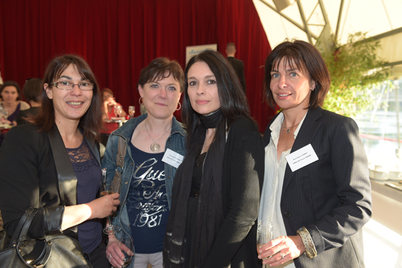 47. Chrystèle Denolly, Elisabeth Jeannin (Immo de France Vienne), Christel Dechoux (Servigaz) et Régine Chambet (Immo de France Vienne)