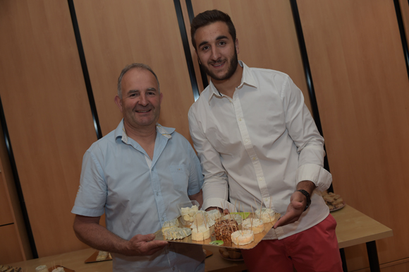 5. Thierry Gabriel (La Ferme du père Théo) et Baptiste Gabriel (CSBJ Rugby)