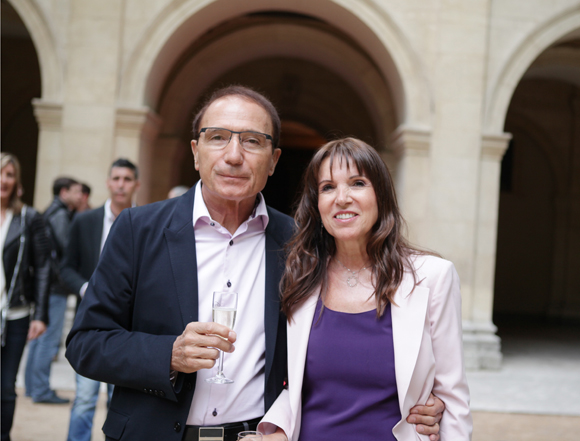 5. Le docteur Jean-Louis Briançon, et son épouse Marie (Clinique Crillon) 