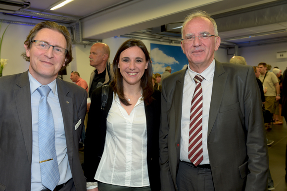 6. Didier Delangle (Hyndaï), Marion Guillerminet (Bougault) et son père Jean-Luc