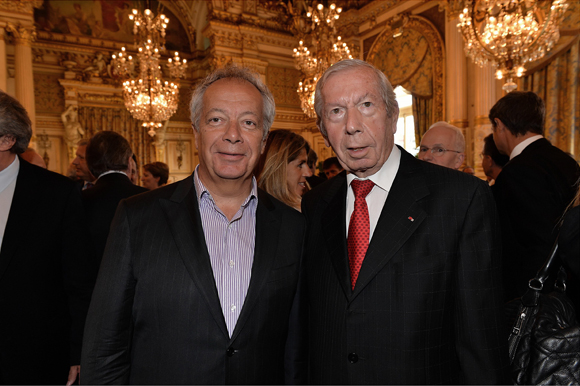 7. Philippe Grillot et Guy Malher, anciens présidents de la CCI de Lyon