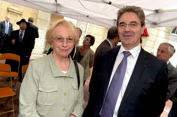 15. Danielle Chuzeville, présidente du Conseil général et Jean Trotel, 1er président de la cour d’appel de Lyon