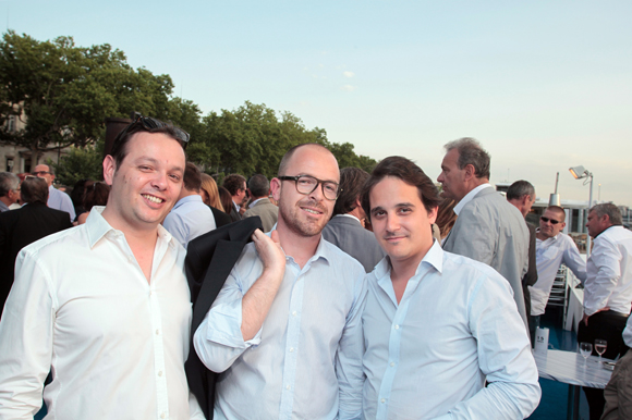 2. Nicolas Sagez (Aires d’Entreprise), Sébastien Nida (Keops) et Jérome Pouffier-Adnet (Keops) 