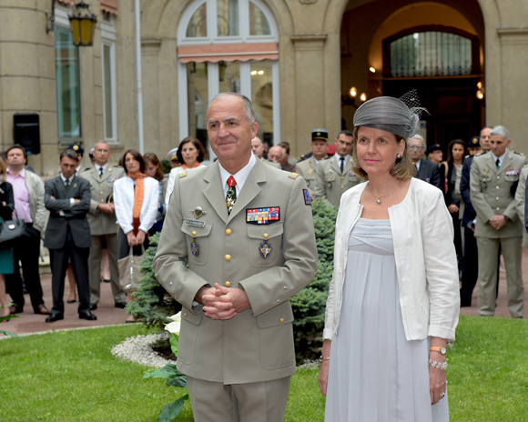 24. Le général Martial de Braquilanges et son épouse Elisabeth