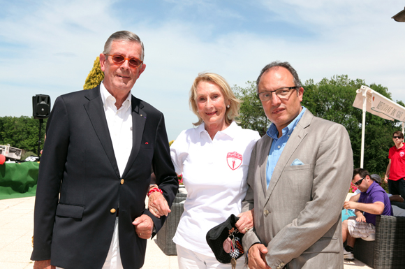 26. Hendrik Kopman, président d’honneur Idrac Campus de Lyon, son épouse Thea et Alli Hannas (directeur) 