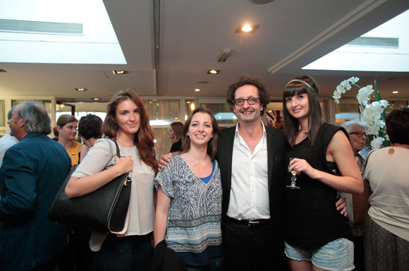 28. Severine Noir, Eve Di Palma (agence Fantastic), Jean-François Croës, directeur de l’EFAP Rhône-Alpes, sa fille Margot 