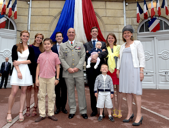 31. Le général Martial de Braquilanges et sa famille