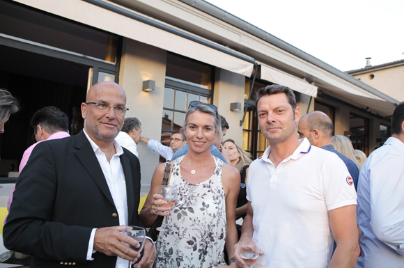 33. Daniel Jacquet (Jacquet Architecte), Cécile Manien, son époux David (David Manien Sièges et Décoration) 