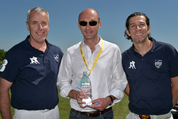 36. Gabrielle François, Gérard Gabey (Président Asvel rugby) et Jérôme Garin