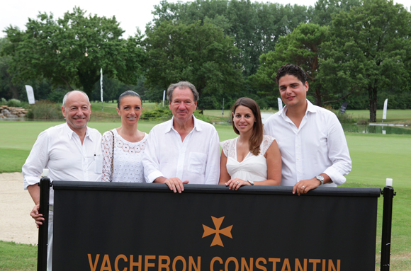 4. L’horloger Jean-Louis Maier, Karine Fontaine (Sotheby’s Realty), Jacques-Louis Alcaix (Alcaix), Laura et Benjamin Uzel Maier 