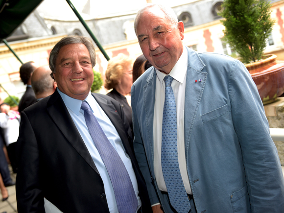 48. François Turcas (CGPME) et Jean-Paul Mauduy, président de la CRCI